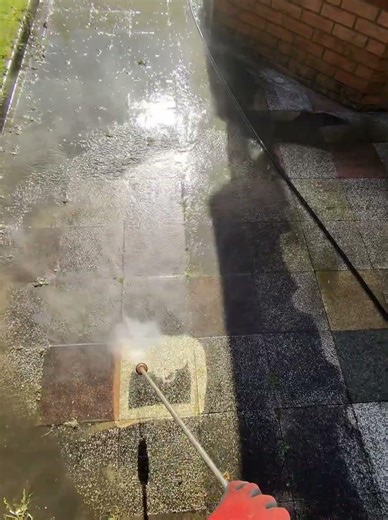 ‼️Filthy Patio Gets The Most Satisfying Transformation 😳💦 #shorts