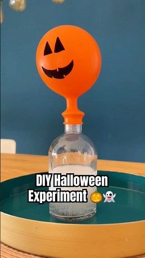 DIY Halloween Experiment #experiment #funforkids #science #halloween #forkids #kidsfun #kindergarten