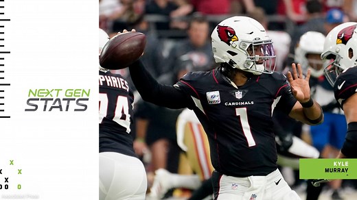 Next Gen Stats: Kyler Murray's 5 most improbable completions | Week 5