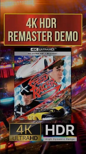 Speed Racer (2008) 4K UHD HDR Dolby Vision (2025 Remaster - Demo)