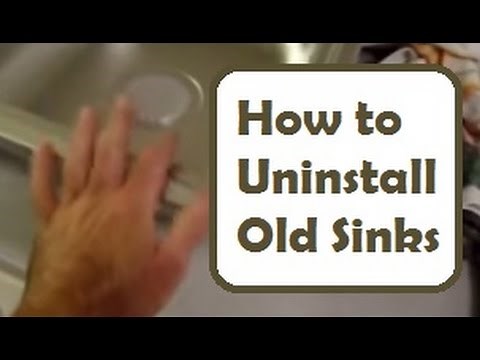 Sink Removal and Installation: How to Disconnect and Remove a Kitchen Sink