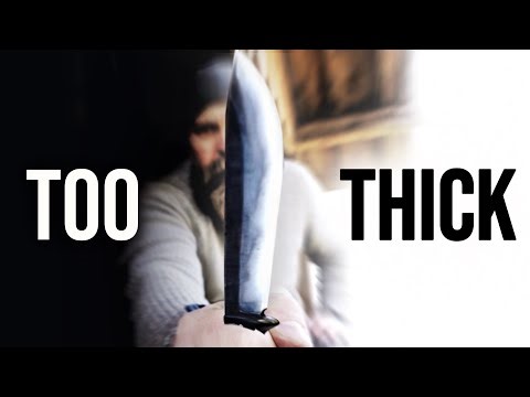 Bushcraft Knives Are Just Crappy Axes