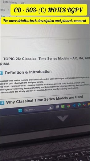 CD-503(C) Introduction to Data Science & Toolkits | Full Syllabus | RGPV 5th Sem #rgpv