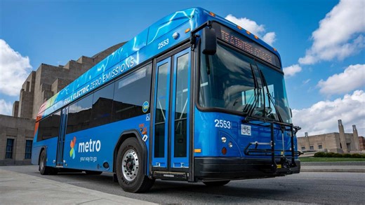 Cincinnati Metro launches first buses of new all-electric fleet