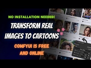 Unlocking the Power of ComfyUI: Transform Real Images to Cartoons with TensorArt Templates!