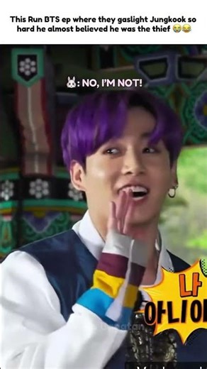 Jk was like “am i the thief?” the whole time 😭 Poor Jungkookie | bts shorts funny run bts moments