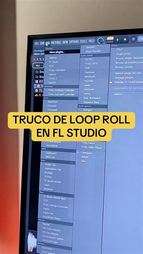Truco de FL Studio / Loop Roll #trucos #flstudio #productormusical #fyp #tutorial