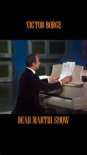 🎹✨ Victor Borge — classical virtuoso and comedic genius. This is one of his appearances on Dean Martin Show circa 1969. | Thuy Hoang