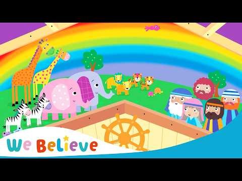 Noah Builds the Ark | Bible Story for Babies & Toddlers | @WeBelieveKids