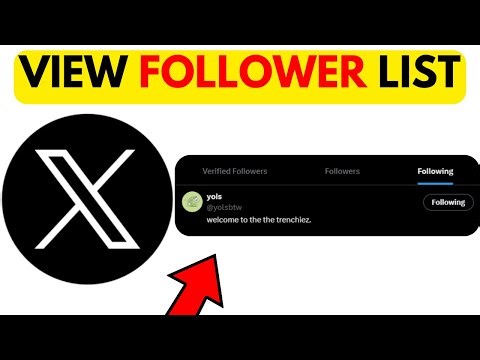 How To View Your Follower List on Twitter (X) 2025