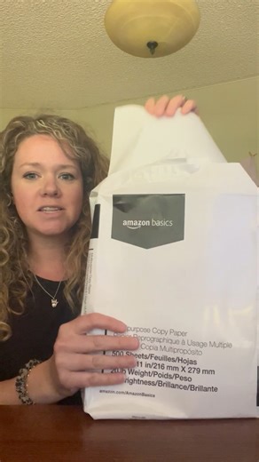 Watch Review of Amazon basics multipurpose printer paper on Amazon Live