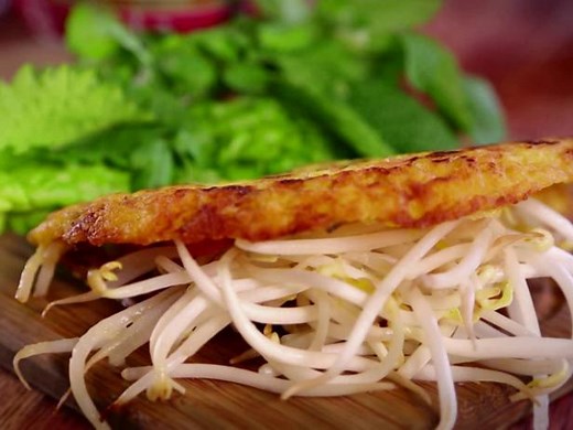 Vietnamese Crispy Crepe