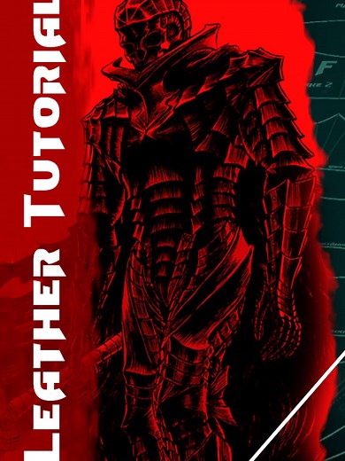 #Make This- Learn how to make Leather Armor from the Prince Armory Academy! Check out the full tutorial to build your very on Berserker Greaves(Lower Leg Armor) on YouTube! LINK IN BIO! #Manga #Anime #Cosplay #berserkerarmor #berserkmanga #berserk ##leatherworker #leathercraft #leatherwork #foryou #tiktoker #crafts #craftsman #leatherarmor