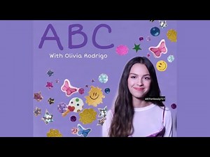 Learn the alphabet with Olivia Rodrigo
