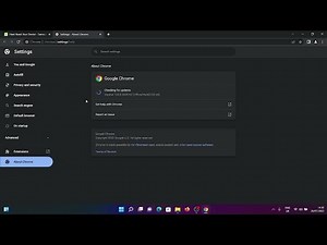Google Chrome - How To Download Updates