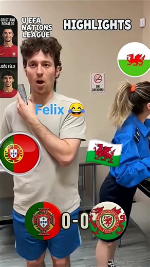 UEFA Nations league Highlights⚽🏆| 🇵🇹Portugal vs Wales 🏴󠁧󠁢󠁷󠁬󠁳󠁿 | Joao Felix goal🔥 #uefa #wal #usa