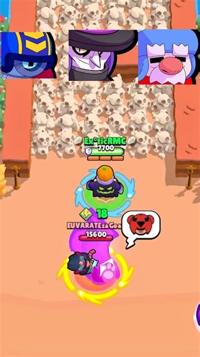 Can they escape Bruce? #brawlstars #shorts