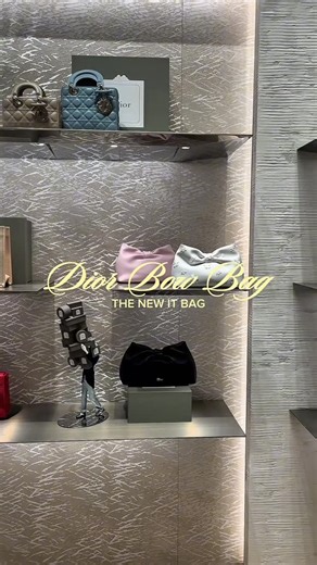 SANDS - LUXURY PERSONAL SHOPPING on Instagram: "The Dior Bow Bag makes its debut in Jonathan Anderson’s Spring/Summer 2026 collection. Soft structure, sharp intention. A new icon in the making. 🎀 #dior #jonathananderson #diorbowbag #luxuryfashion #newinluxury"