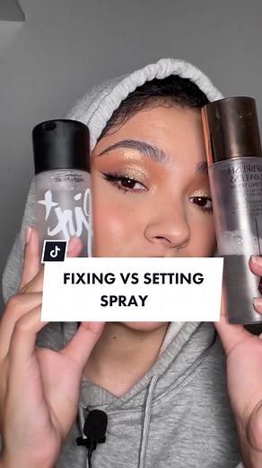 Difference Between Fixing and Setting Spray