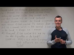 Recursieve en directe formules opstellen (VWO wiskunde A/D)