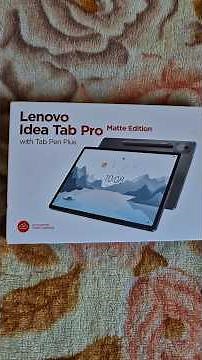 Lenovo Idea Tab Pro *Matte Edition* (UK Version) #lenovo #tablet #lenovoideatabpro