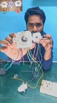 वायरिंग को समझें 8 wire timer 7wire timer