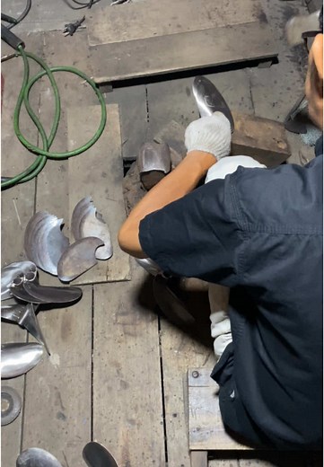 Pembuatan Kipas Perahu dari Bahan Stainless