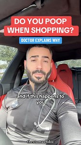 1.4M views · 10K reactions | DO YOU HAVE TO POOP IMMEDIATELY WHEN SHOPPING? HERE IS WHY THIS HAPPENS - #fyp #doctor #medicine #ootd #fashion #healthtok #viral #medschool #lifestyle #trending #reels #foryou #ibs #diarrhea #healthtips #healthytips #poop | Dr. Joseph Salhab | Facebook