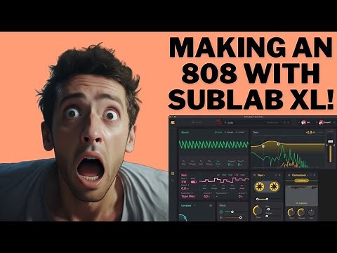 How to sound design an 808 using SubLab XL from Future Audio Workshop