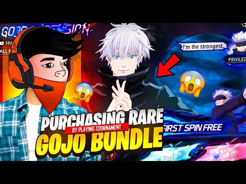 Purchasing Rare Gojo Bundle 🔥| By Playing Tournament ☠️| Shreyash!op
