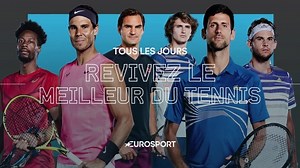 5.6K views · 39 reactions | En manque de tennis ? On s'occupe de tout  Revivez le meilleur du tennis tous les jours sur Eurosport 1&2 et eurosportplayer.com | Eurosport France | Facebook
