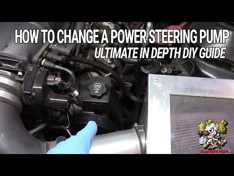 How To Change a Power Steering Pump - DIY - (IN DEPTH!! ULTIMATE GUIDE)