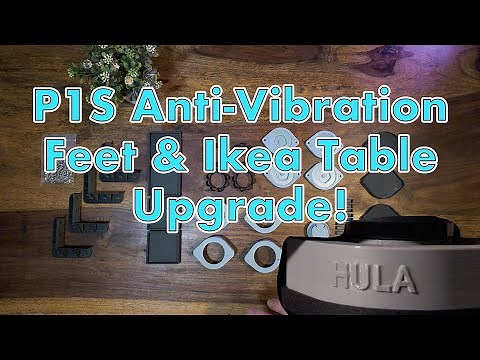 How to fix a Wobbly Table: IKEA Table and Hula Anti Vibration Feet Upgrade