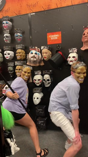 Heartbreak feels good in a place like this #spirithalloween #shopping #vlog #halloween