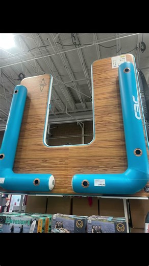 How fun would this be?!?!☀️🏝️ California Boat Co. Inflatable Water Party/Lounge Island 11.5’ Seats up to 10 Adults 2 Inflatable Back Rests 6 Cup Holders 6 Padded Carry Handles 12v Electric Pump Carry Sling with Pouch and Shoulder Strap #costco #randomcostcofinds #costcofinds #summerfinds #inflatable #inflatableisland #waterfun #inflatablelounger #summertime #inflatables #summerfun #costcotiktok #costcomusthaves
