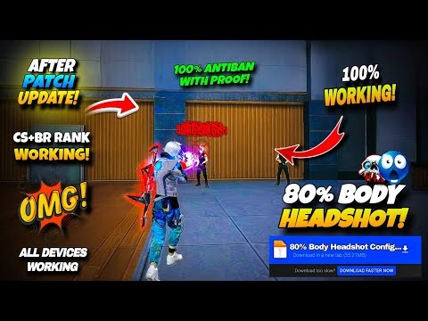 Auto Headshot Config File 🚀🎯 freefire aimbot + Aimlock 🎯 | Headshot config file free fire max 🔥🥶