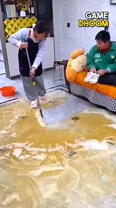 2K views | High-Tech Cleaning Made Easy: Automatic Floor-Cleaning Robot 烙 | Gaming Dhoom | Facebook