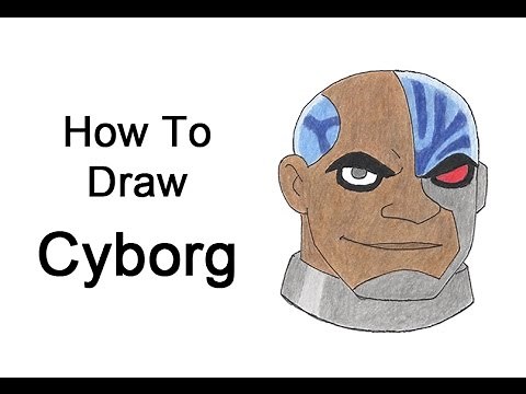 How to Draw Cyborg from Teen Titans
