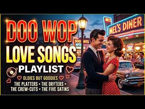 1950s Golden Love Songs 💖 Romantic Americana Doo-Wop and Timeless Oldies Playlist