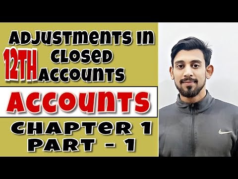 Past adjustments | Partnership | fundamentals | Part - 1