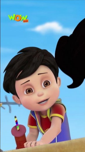 Patang Ki Jung | Vir The Robot Boy New Hindi Cartoon Shorts For Kids #Newseason