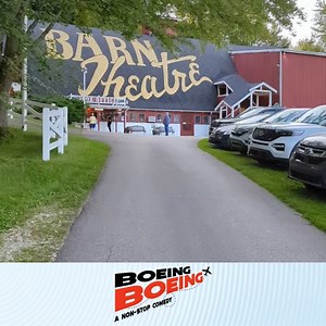 “It’s extremely funny!” 😂✨ Don’t just take our word for it—hear what the audience has to say about Boeing Boeing! Catch the laughs and join us before the show leaves the stage on August 4th. Grab your seats now! 🎟️ | Barn Theatre - School