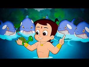 Chhota Bheem - Baby Tortoise & the Sharks | Cartoons for Kids | Funny Kids Videos
