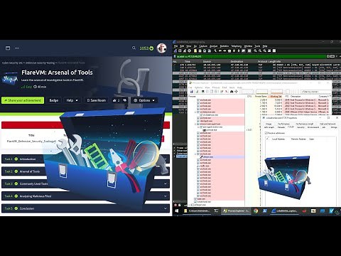 TryHackMe FlareVM Arsenal of Tools forensics incident response malware investigation tools | SAL1