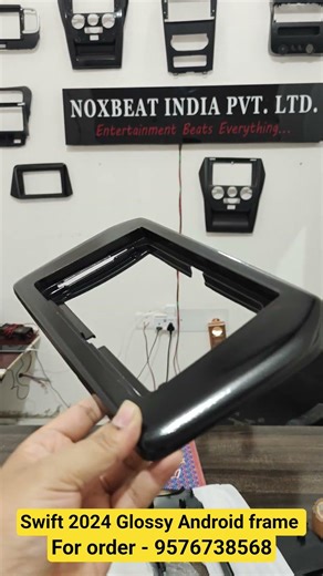 Swift/Dzire 2024/2025/2026 Android Stereo frame Glossy UV #swift #dzire2024 #marutisuzuki #noxbeat