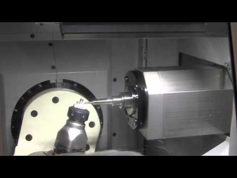 High-Speed Multi-Axis Machining of a Small Blisk