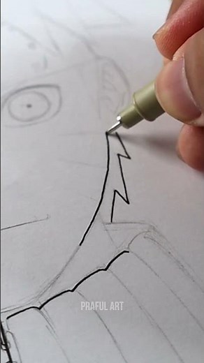 Drawing ✨NARUTO✨ in 1 hour vs. 10 hours (PART-2)😳 #shorts