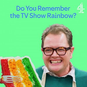 379K views · 2K reactions | Up above the streets and houses, Alan Carr's cake is dry. | Channel 4 | Facebook