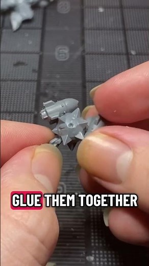 PART 2 of making a Warhammer 40K Orc Kitbash #warhammer #warhammer40k #Orc #Kitbash #custom