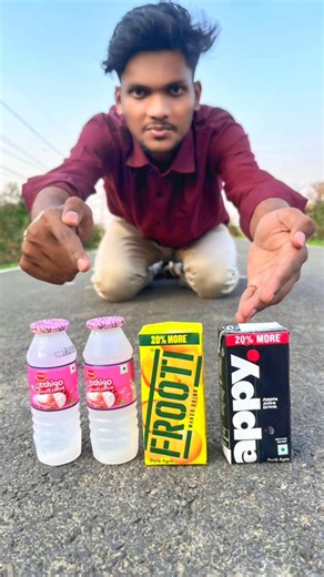 Litchi Vs Frooti & Appy Juice Unboxing😍🔥